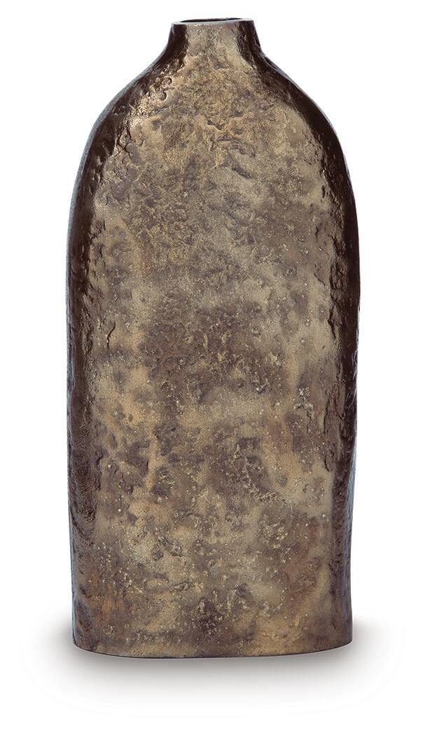 Wallmond Antique Brass Finish Vase - A2000821