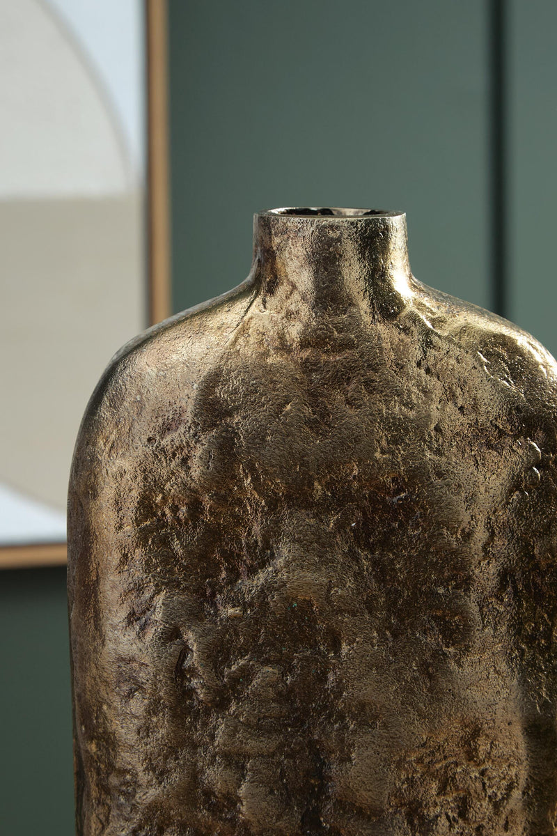 Wallmond Antique Brass Finish Vase - A2000822