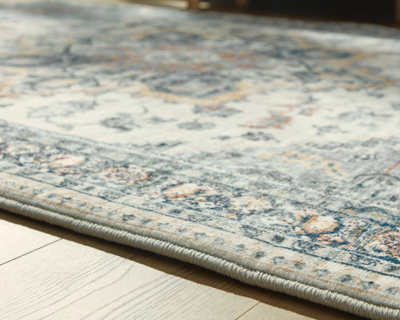 Wallney Multi 7'6" X 9'6" Memory Foam Area Rug - R407491
