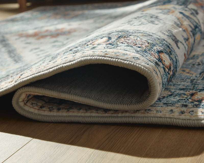 Wallney Multi 7'6" X 9'6" Memory Foam Area Rug - R407491