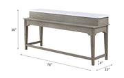 Wandella 4PC Pack Counter Height Table Set W/USB - DN00089
