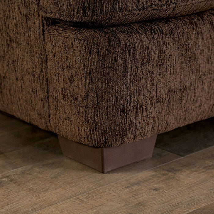 Wanstead Dark Brown/Rust Sectional - SM5417-SECT