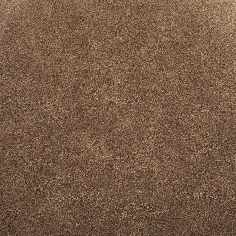 Warby Vegan Leather Upholstered King Bed in Brown - WarbyBrown-K
