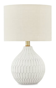 Wardmont 2-Piece Table Lamp Set in White - PKG010511