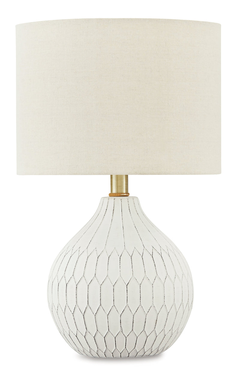 Wardmont 2-Piece Table Lamp Set in White - PKG010511