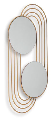 Warrenley Gold Finish Accent Mirror - A8010401