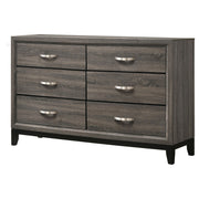 Watson 6-drawer Dresser Grey Oak - 212423