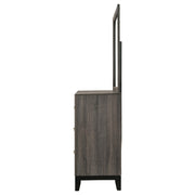 Watson 6-drawer Dresser with Mirror Grey Oak - 212423M