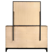 Watson 6-drawer Dresser with Mirror Grey Oak - 212423M