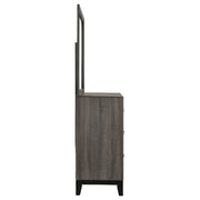 Watson 6-drawer Dresser with Mirror Grey Oak - 212423M