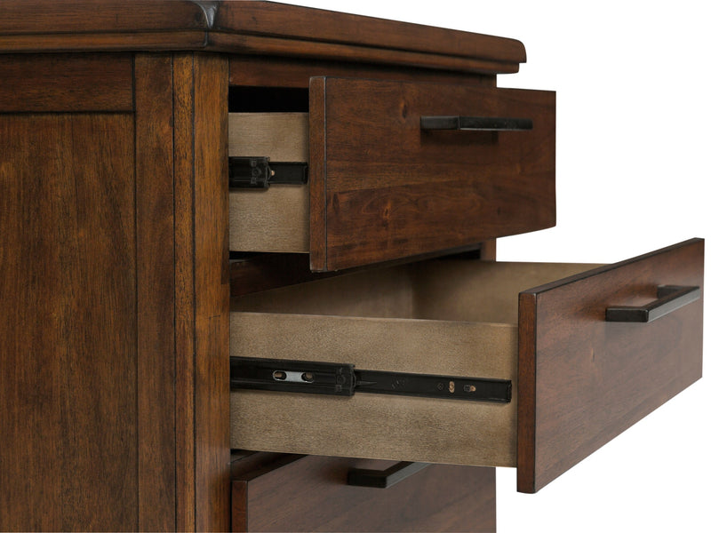 Watson Brown Upholstered Storage Panel Bedroom Set - Gate FurnitureBedroom Set