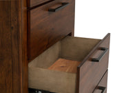 Watson Brown Upholstered Storage Panel Bedroom Set - Gate FurnitureBedroom Set
