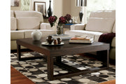 Watson Dark Brown Coffee Table - Gate FurnitureCoffee Table