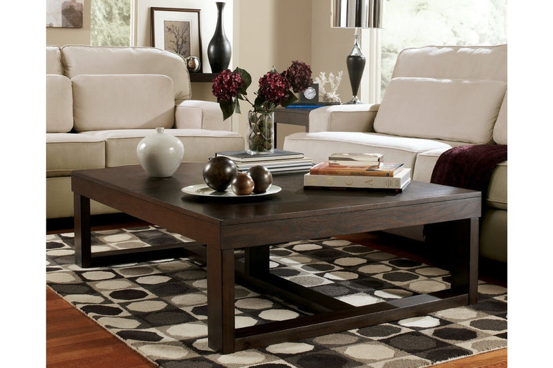 Watson Dark Brown Coffee Table - Gate FurnitureCoffee Table