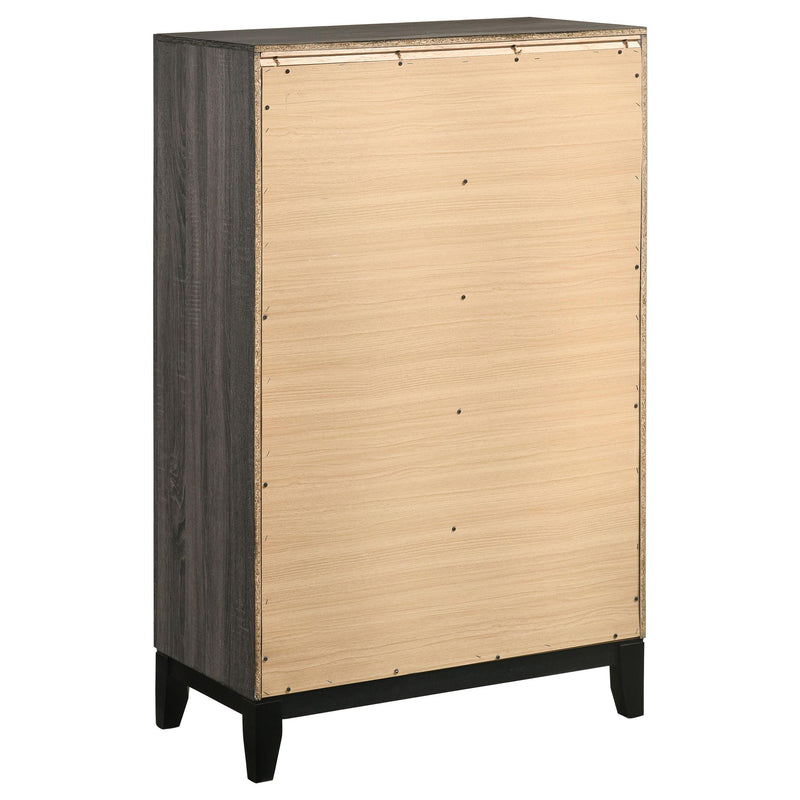Watson Five-piece California King Bedroom Set Grey Oak - 212421KW-S5