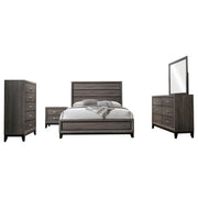 Watson Five-piece California King Bedroom Set Grey Oak - 212421KW-S5