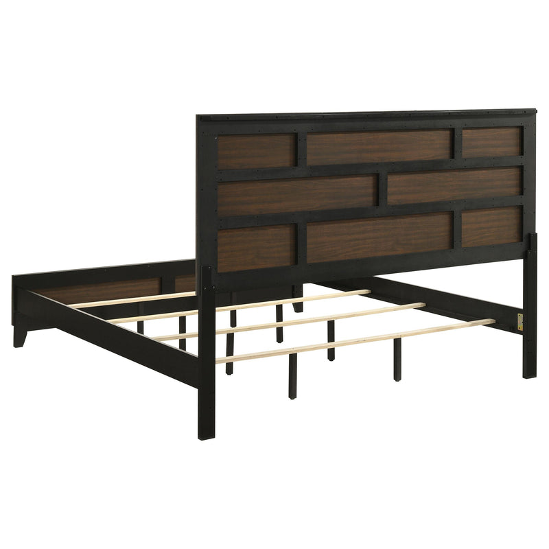 Watson Five-piece Eastern King Bedroom Set Grey Oak - 212421KE-S5