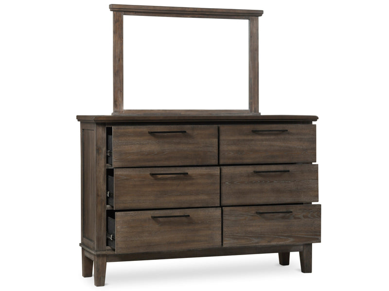 Watson Gray Upholstered Storage Panel Bedroom Set - Gate FurnitureBedroom Set