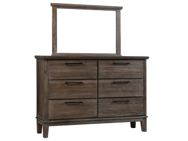 Watson Gray Upholstered Storage Panel Bedroom Set - Gate FurnitureBedroom Set