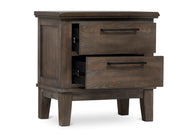Watson Gray Upholstered Storage Panel Bedroom Set - Gate FurnitureBedroom Set