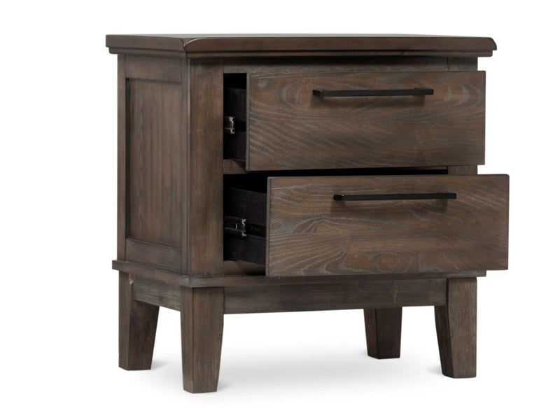 Watson Gray Upholstered Storage Panel Bedroom Set - Gate FurnitureBedroom Set