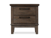 Watson Gray Upholstered Storage Panel Bedroom Set - Gate FurnitureBedroom Set