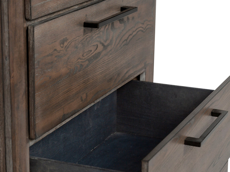 Watson Gray Upholstered Storage Panel Bedroom Set - Gate FurnitureBedroom Set