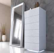 Wave Dressers/Chest White Set - Gate Furniture