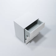 Wave Nightstand White Set - Gate FurnitureNightstand