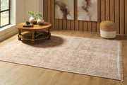 Waycotten Orange/Brown/White Large Rug - R408991