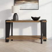 Weathermore Brown/Black Sofa Table - T531-4