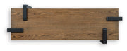 Weathermore Brown/Black Sofa Table - T531-4