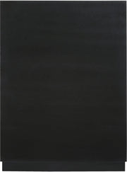 Weave Oak Veneer Chest in Black - 317Black-CH