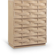 Weave Oak Veneer Chest in Natural - 317Natural-CH