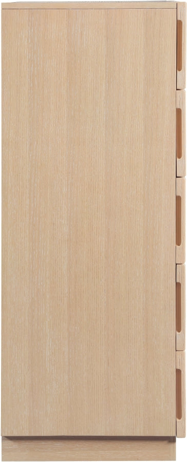 Weave Oak Veneer Chest in Natural - 317Natural-CH