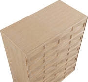 Weave Oak Veneer Chest in Natural - 317Natural-CH