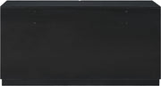 Weave Oak Veneer Dresser in Black - 317Black-D