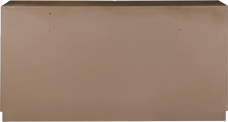 Weave Oak Veneer Dresser in Brown - 317Brown-D