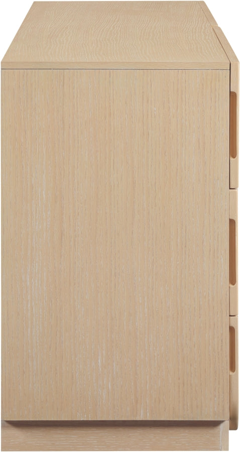 Weave Oak Veneer Dresser in Natural - 317Natural-D