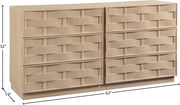 Weave Oak Veneer Dresser in Natural - 317Natural-D