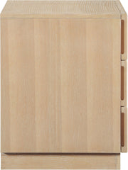 Weave Oak Veneer Nightstand in Natural - 317Natural-NS