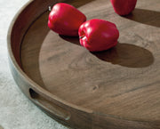 Webbworth Gray Brown Tray - A2000675