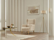 Wedy 3-pieces (Sofa & Loveseat & Chair) Livingroom in Cream - 200-SIM-WED-GIRNE03-321
