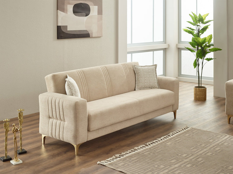 Wedy 3-pieces (Sofa & Loveseat & Chair) Livingroom in Grey - 200-SIM-WED-GIRNE10-321