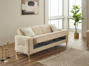 Wedy 3-pieces (Sofa & Loveseat & Chair) Livingroom in Grey - 200-SIM-WED-GIRNE10-321