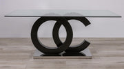 Wells Gray/Black Dining Set - Gate FurnitureDining Room Set