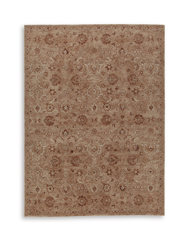 Wellsmore Clay/Ivory Extra Large Rug - R408760