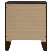 Welsley 2-drawer Nightstand Bedside Table Walnut - 223442