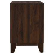 Welsley 2-drawer Nightstand Bedside Table Walnut - 223442