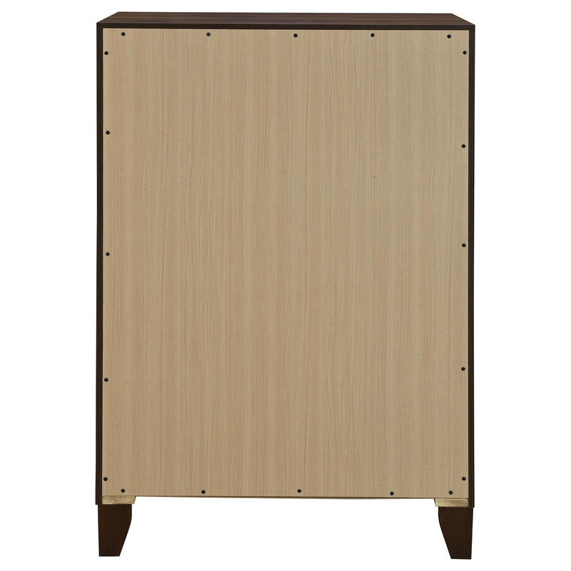 Welsley 4-drawer Chest of Drawers Walnut - 223445